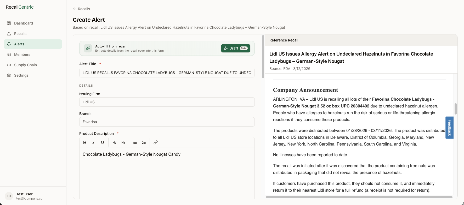 Alert Authoring & Distribution